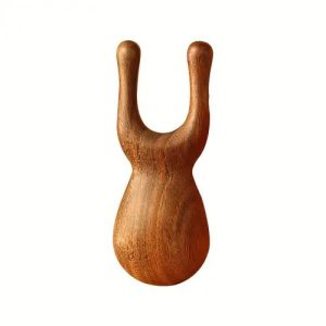 ماساژور چوبی گواشا دو سر (طرح بینی) لاین اسکالپ